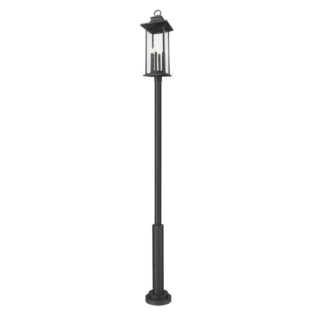 Z-Lite 6 Light Outdoor Post Mounted Fixture. Picture 5