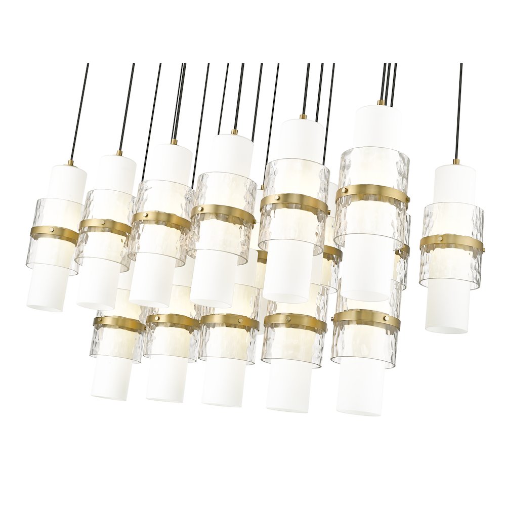 Z-Lite 17 Light Linear Chandelier. Picture 4