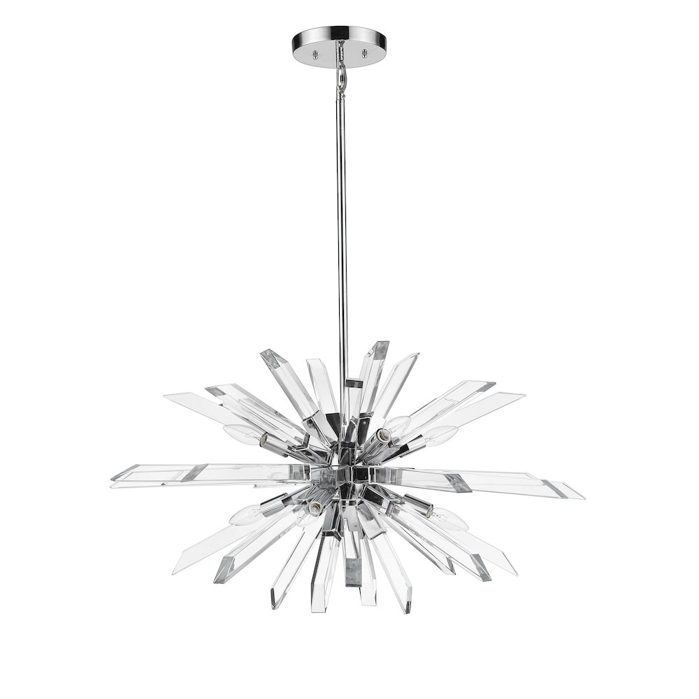 Z-Lite 8 Light Chandelier. Picture 5