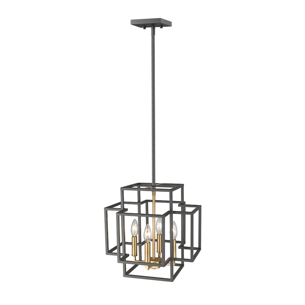 Z-Lite 4 Light Pendant. Picture 4