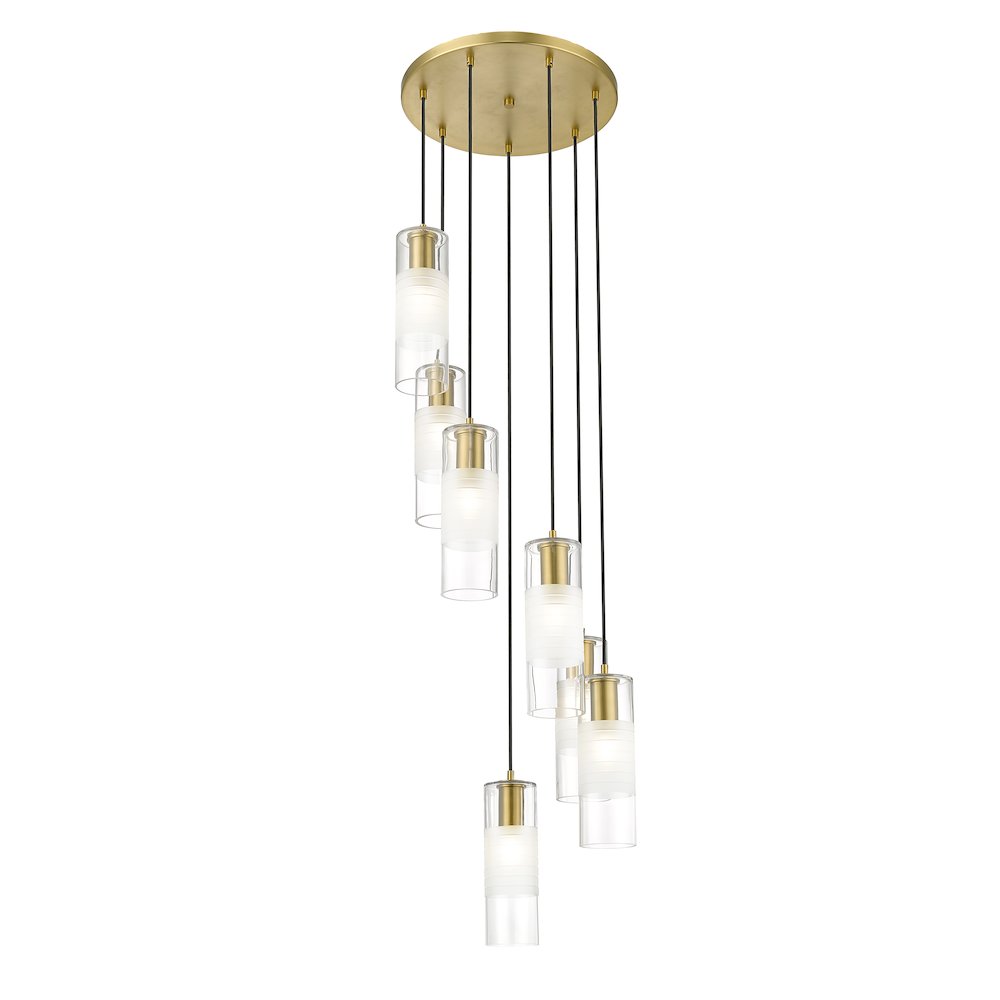 Z-Lite 7 Light Chandelier. Picture 3