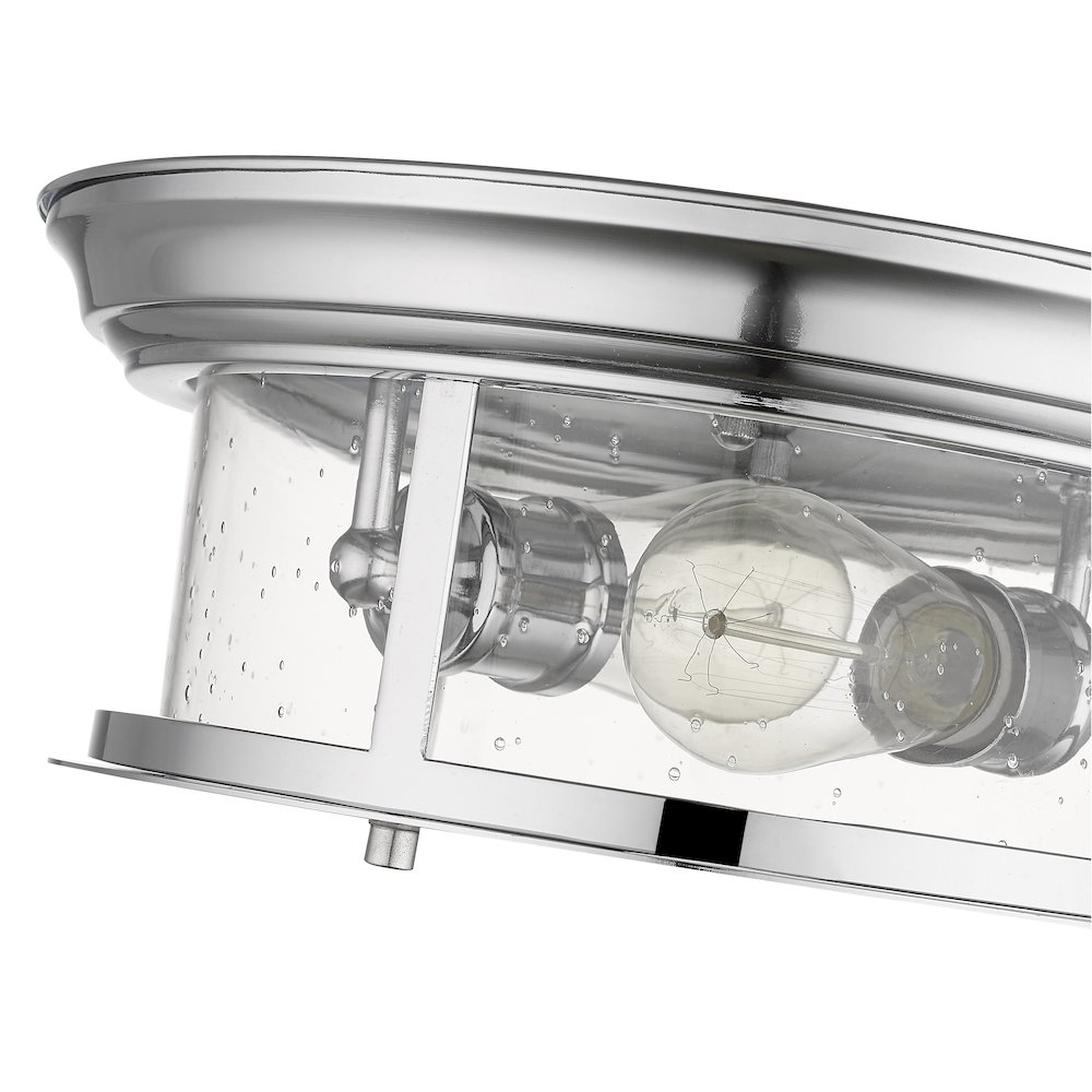 Z-Lite 2 Light Flush Mount. Picture 4