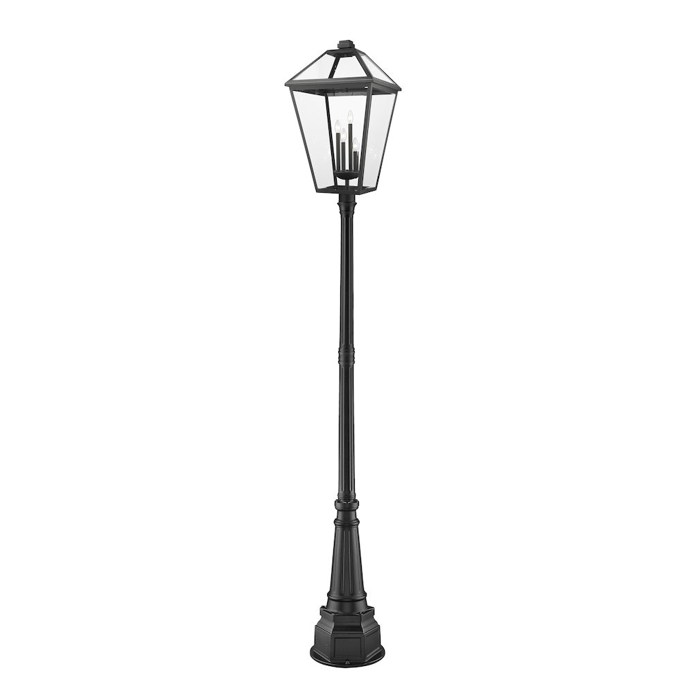 Z-Lite 4 Light Outdoor Post Mounted Fixture. Picture 1