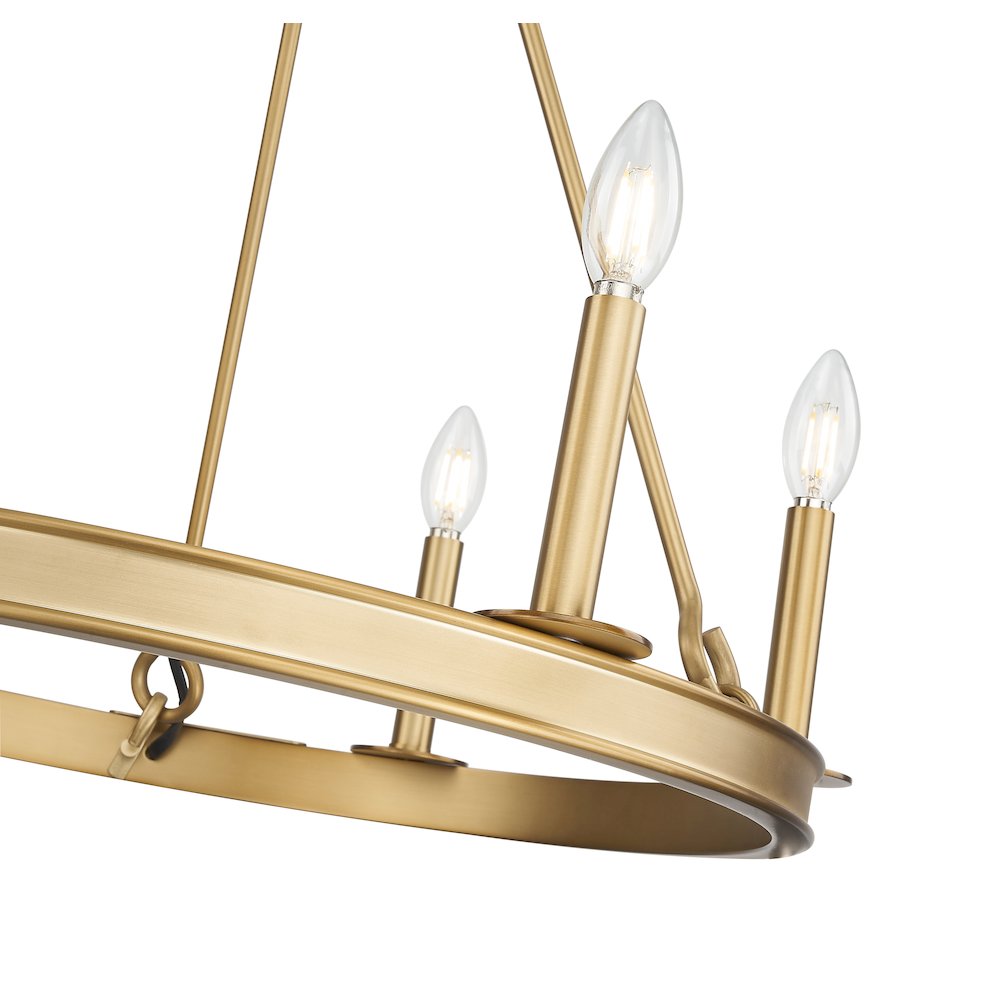 Z-Lite 6 Light Chandelier. Picture 4