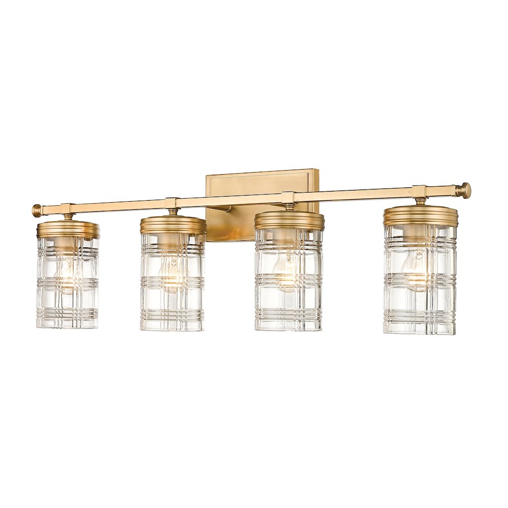 Z-Lite 4 Light Vanity. Picture 1