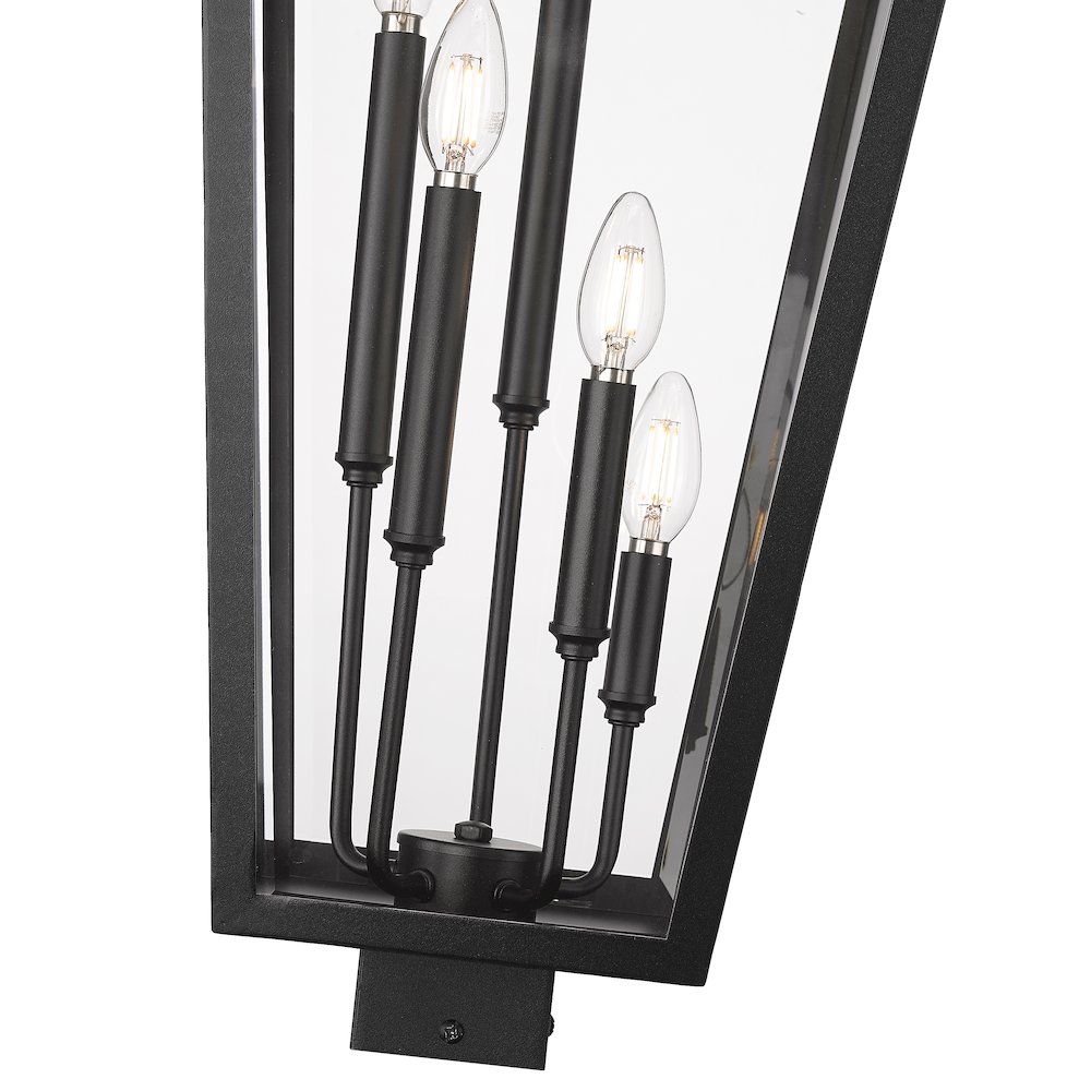 Z-Lite 5 Light Outdoor Post Mount Fixture. Picture 4