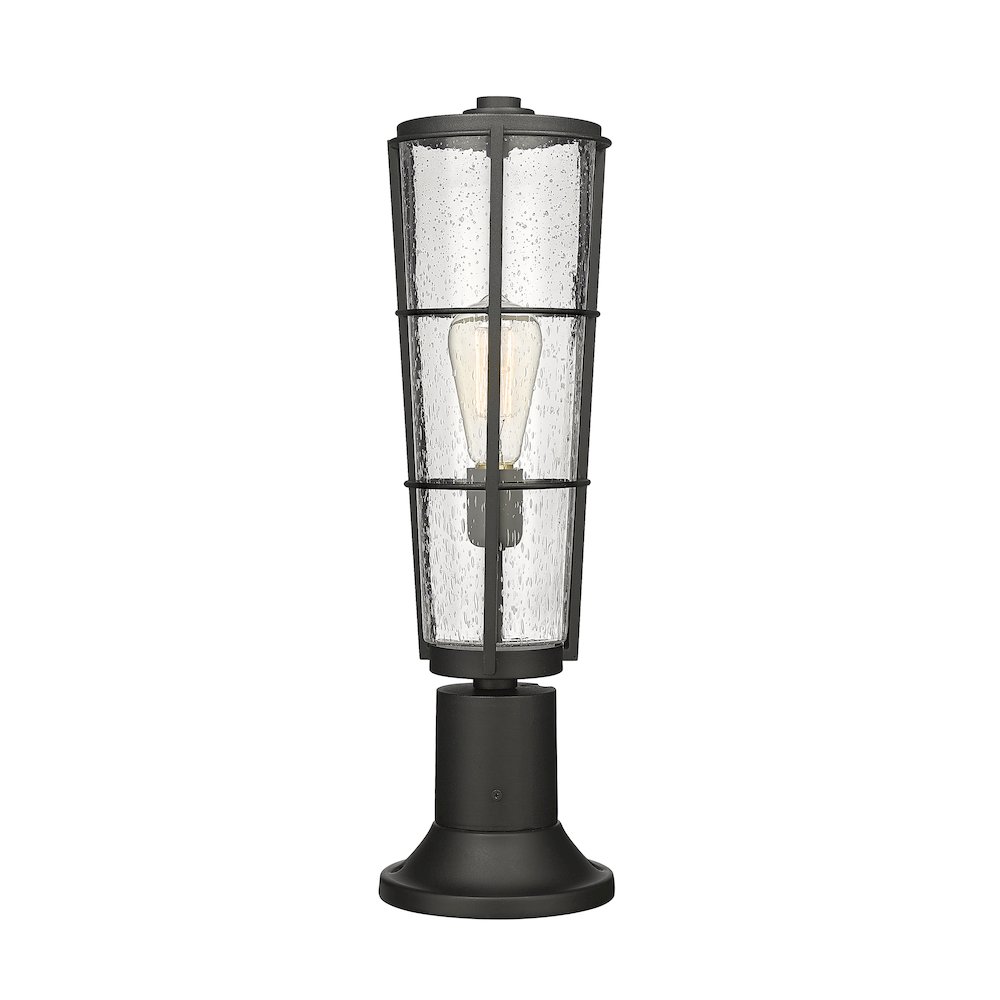 Z-Lite 1 Light Outdoor Pier Mounted Fixture. Picture 1