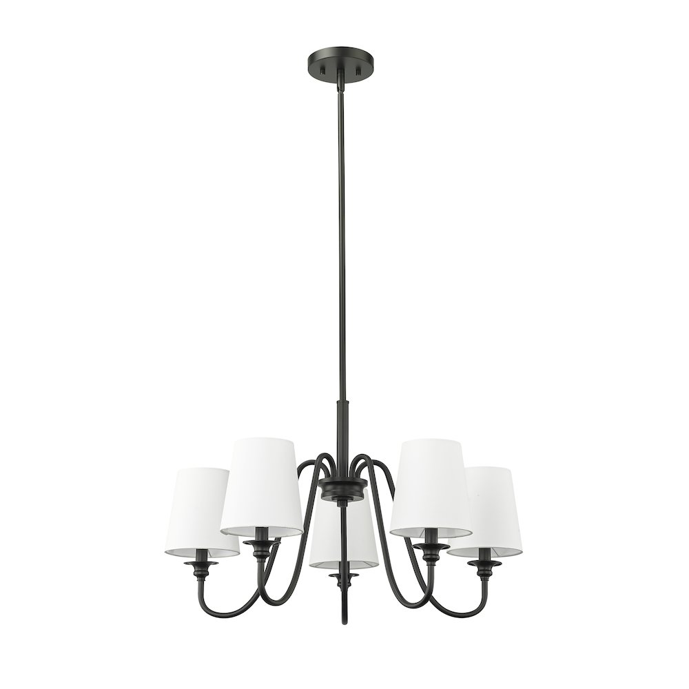 Z-Lite 5 Light Chandelier. Picture 5