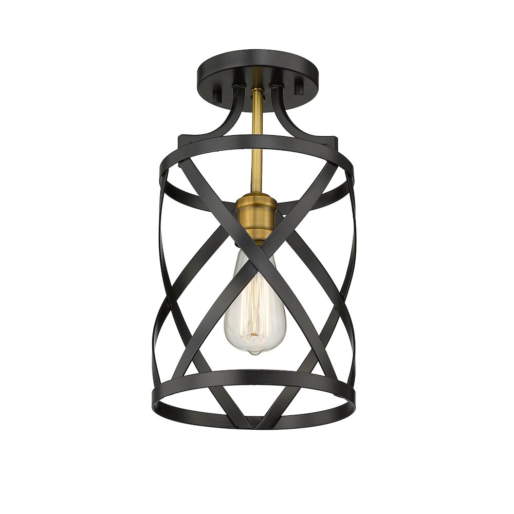 Z-Lite 1 Light Flush Mount. Picture 3