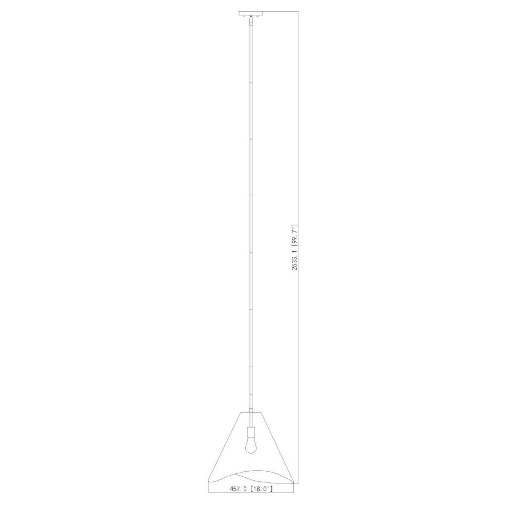 Z-Lite 1 Light Pendant. Picture 8