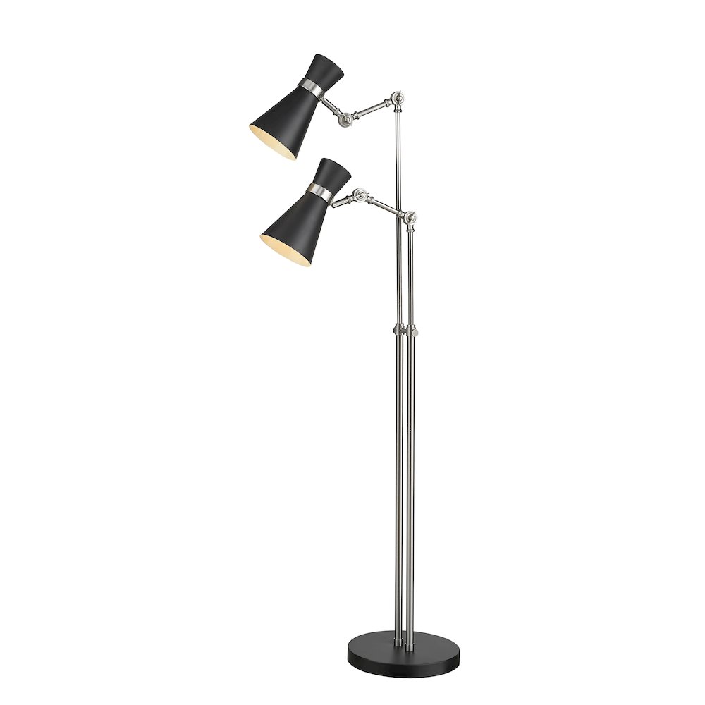Z-Lite 2 Light Floor Lamp. Picture 3