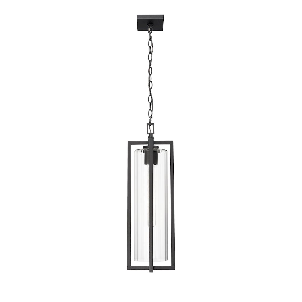 Z-Lite 1 Light Outdoor Chain Mount Ceiling Fixture. Picture 3