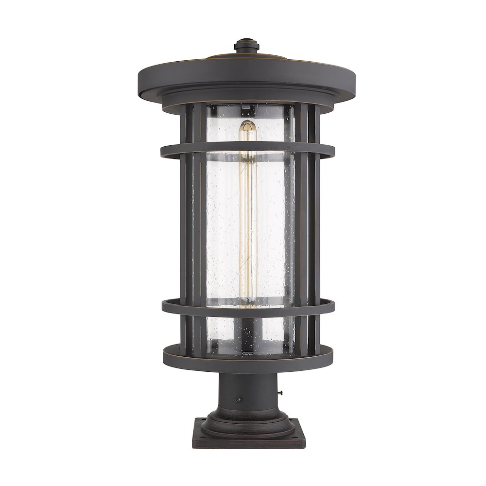Z-Lite 1 Light Outdoor Pier Mounted Fixture. Picture 5