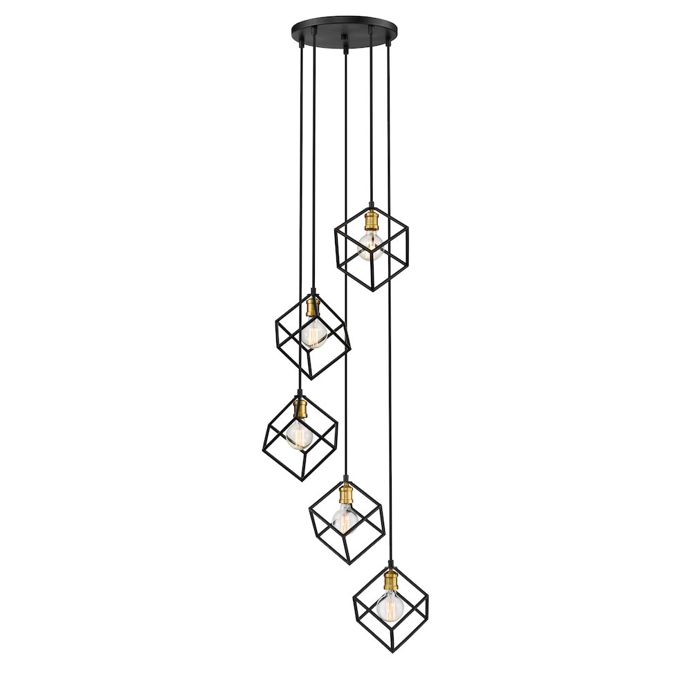 Z-Lite 5 Light Chandelier. Picture 2