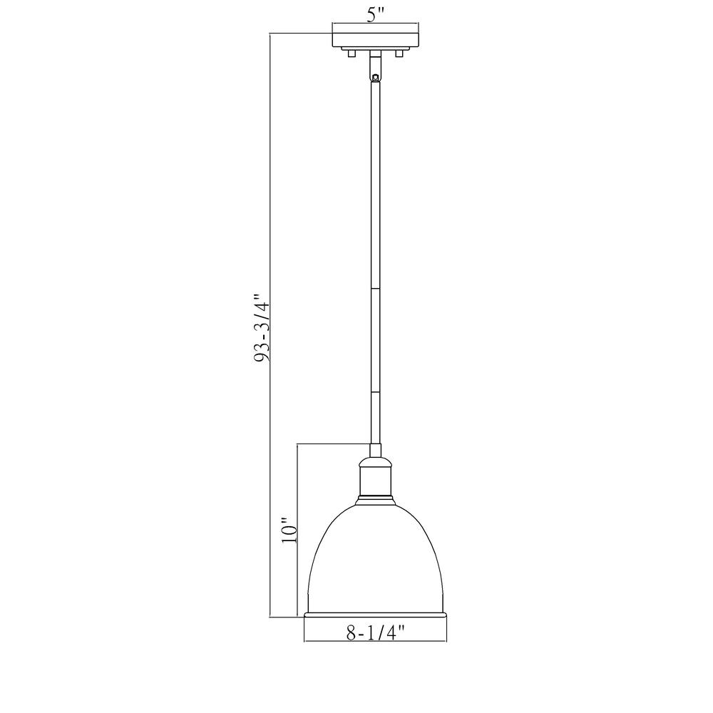 1 Light Pendant. Picture 6