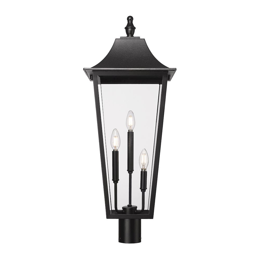 Z-Lite 3 Light Outdoor Post Mount Fixture. Picture 3