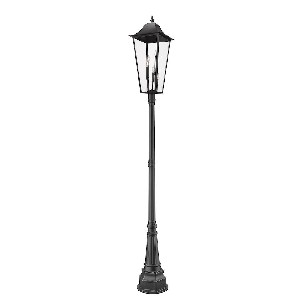 Z-Lite 5 Light Outdoor Post Mounted Fixture. Picture 1