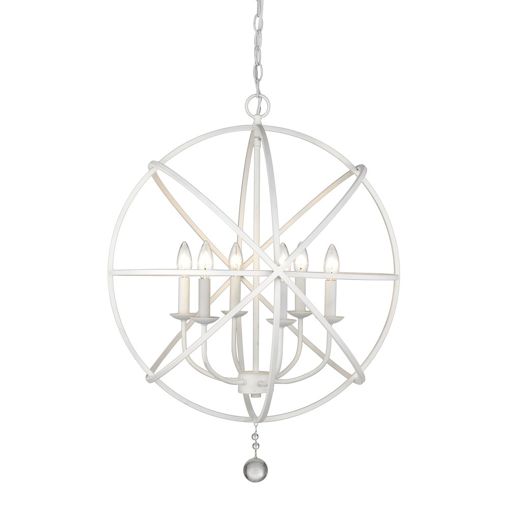 Z-Lite 6 Light Chandelier. Picture 3