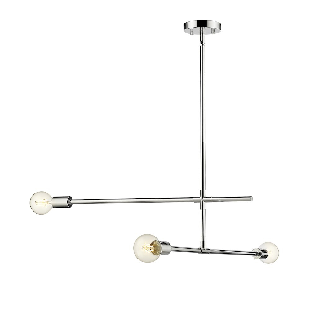 Z-Lite 3 Light Chandelier. Picture 3