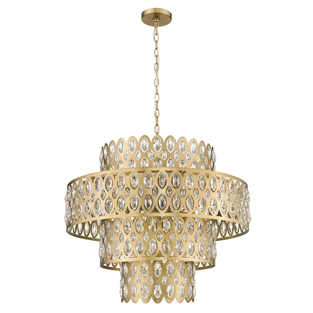 Z-Lite 13 Light Chandelier. Picture 5