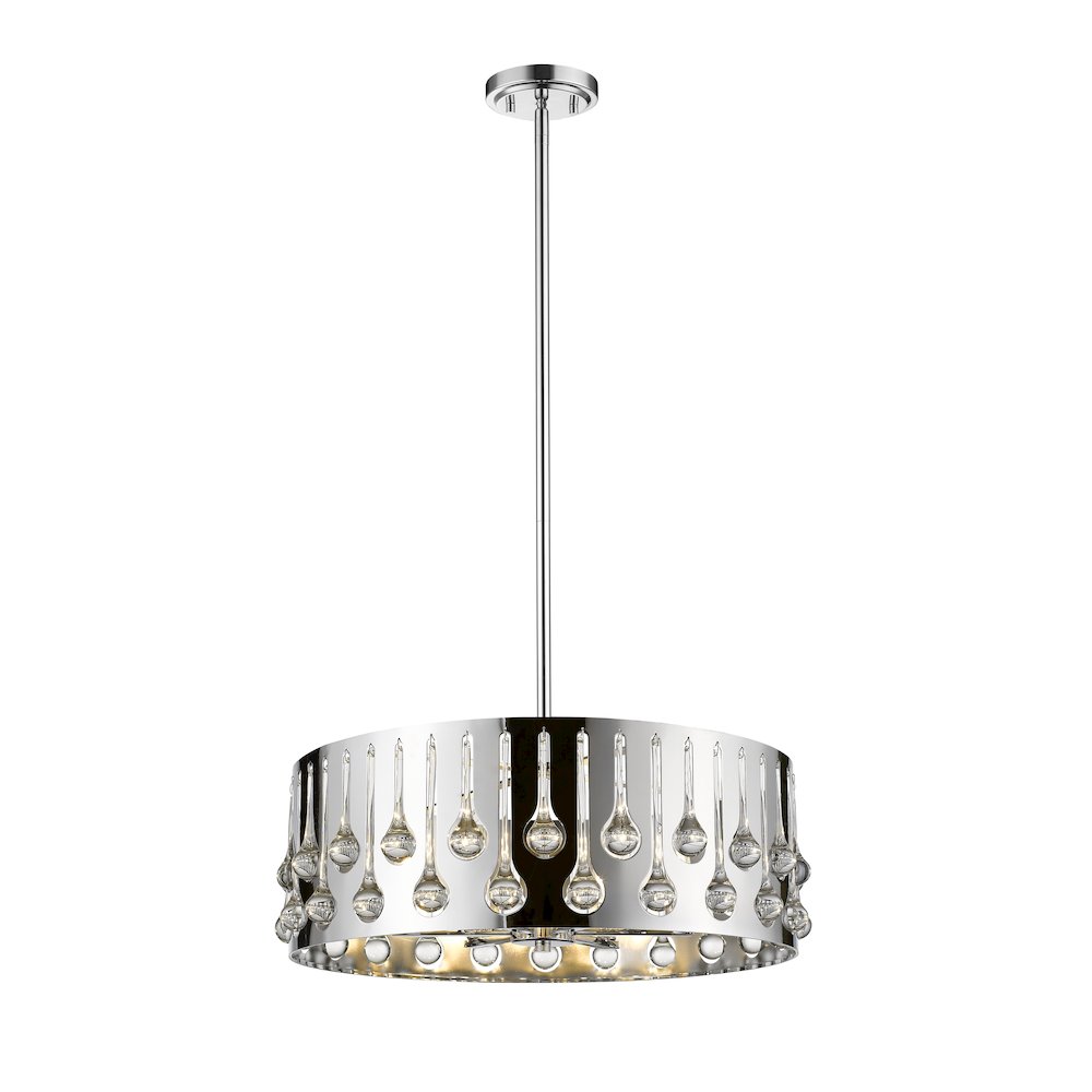 Z-Lite 6 Light Chandelier. Picture 4