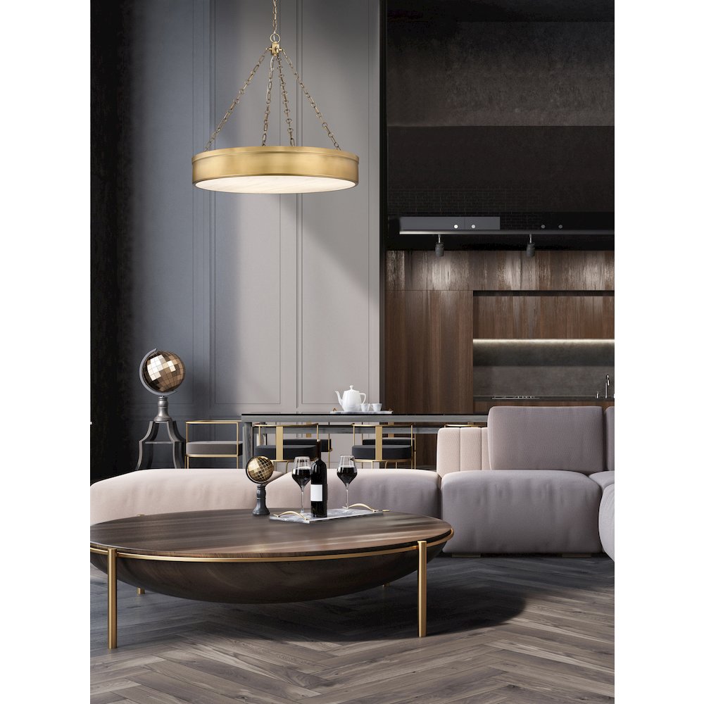 Z-Lite 3 Light Chandelier. Picture 7