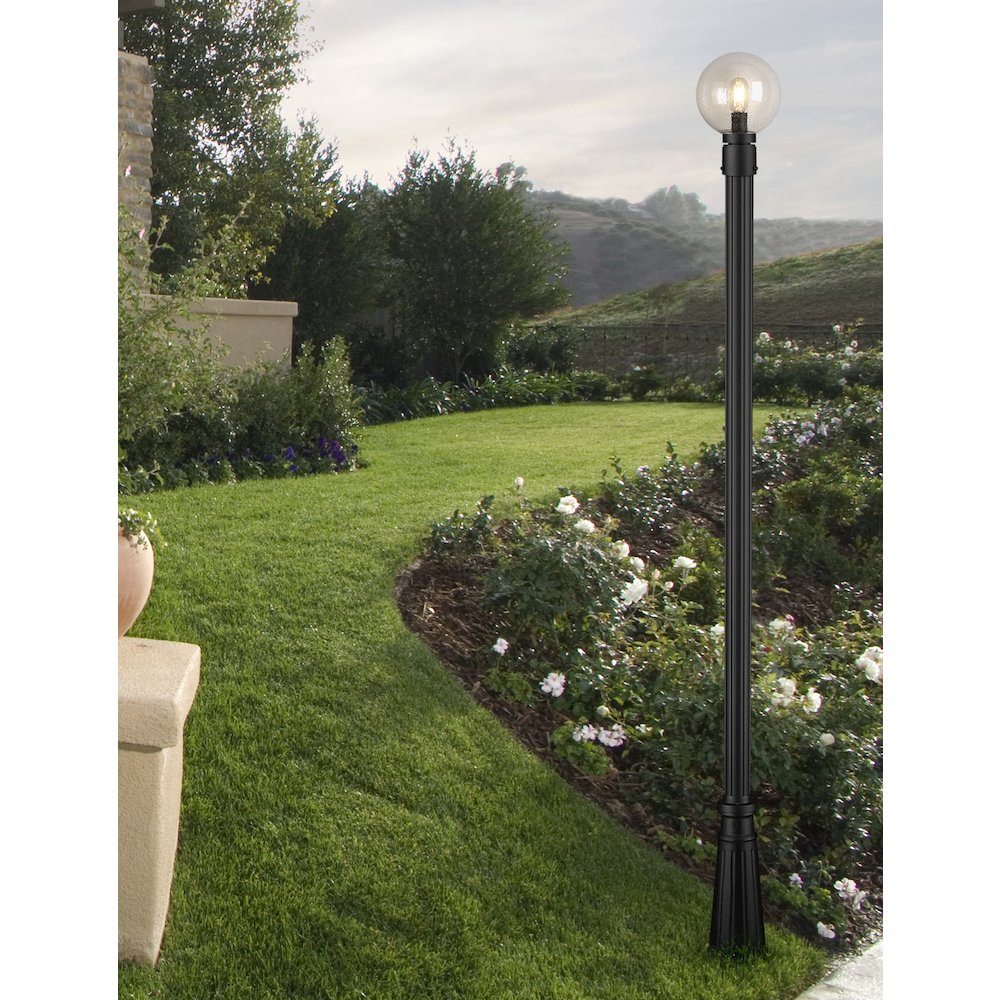 Z-Lite 1 Light Outdoor Post Mounted Fixture. Picture 6