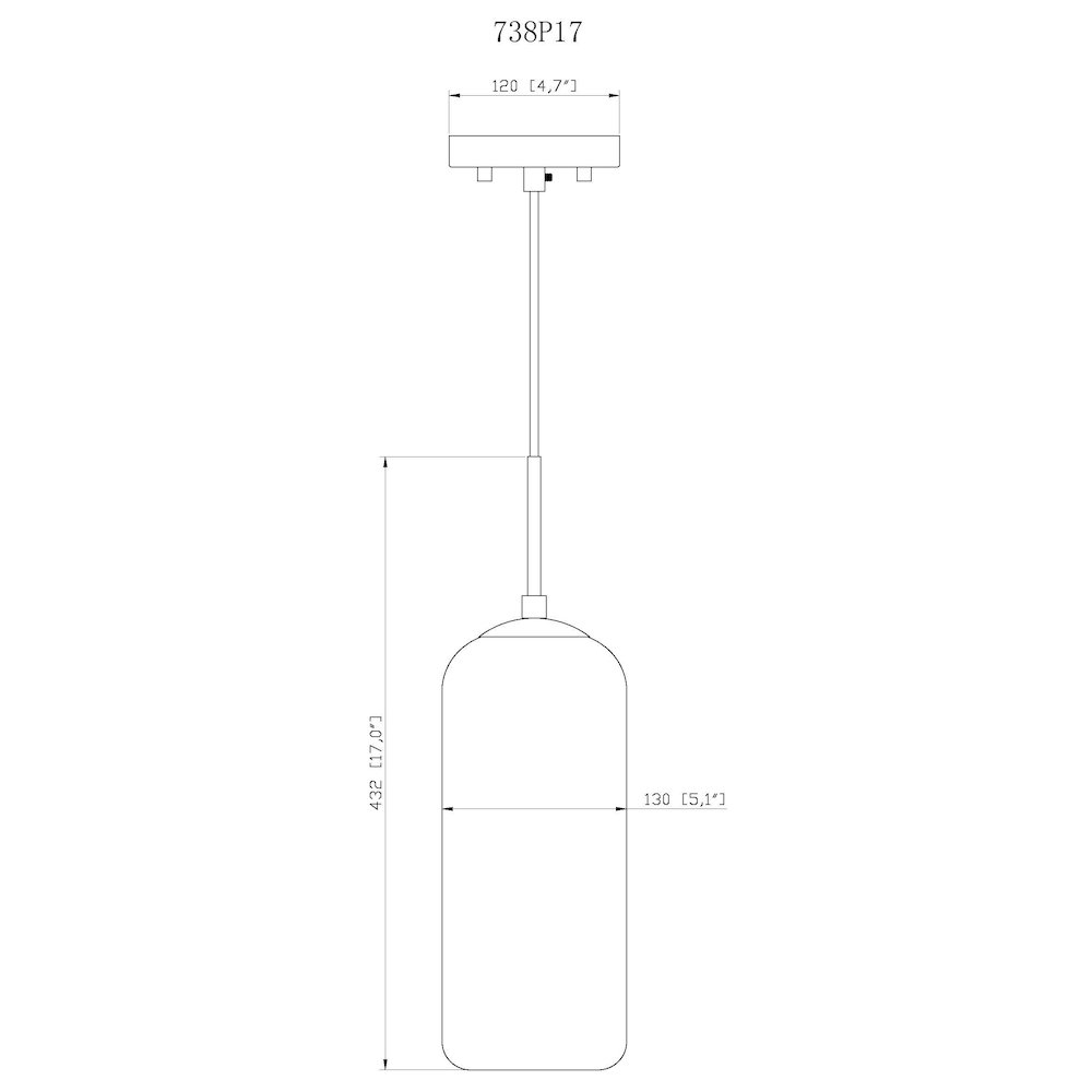 Z-Lite 1 Light Pendant. Picture 8