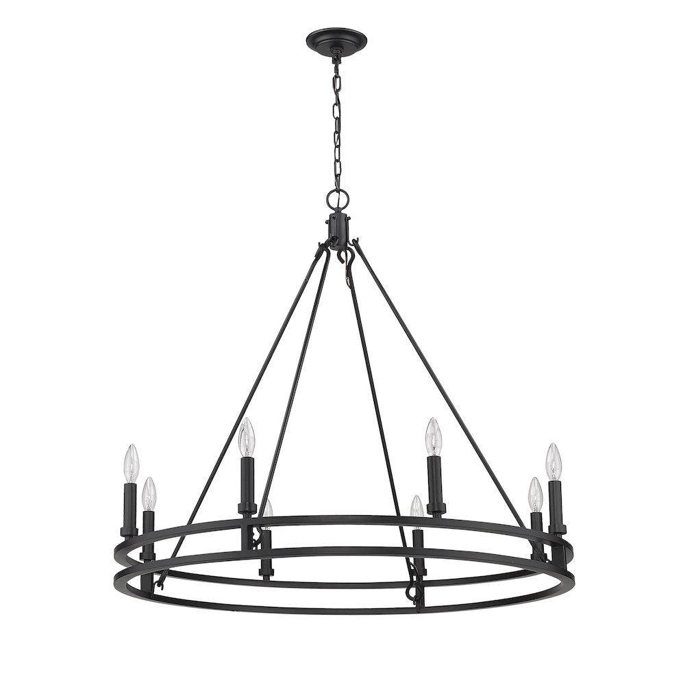 Z-Lite 8 Light Chandelier. Picture 4