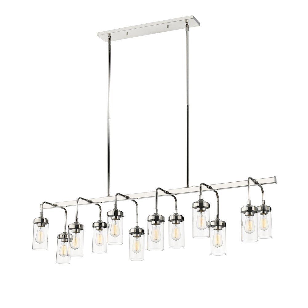Z-Lite 12 Light Linear Chandelier. Picture 3