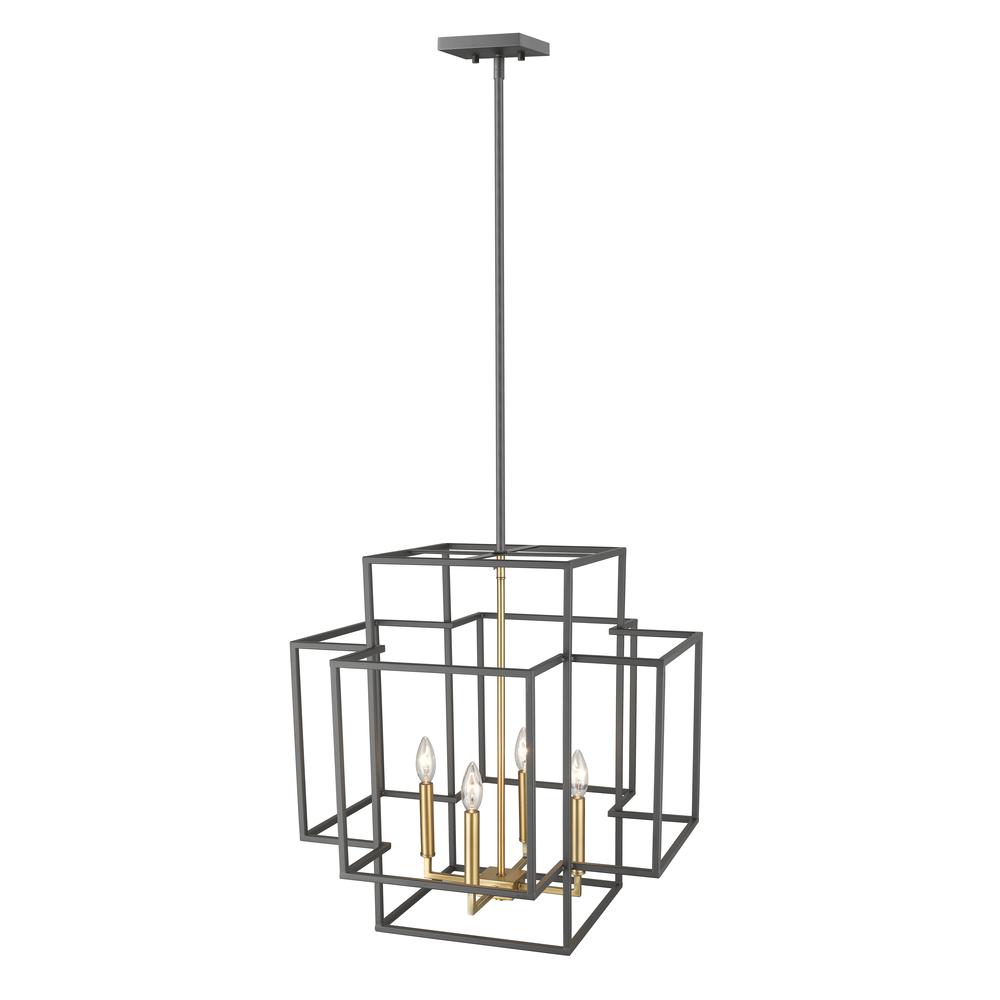 4 Light Chandelier. Picture 4
