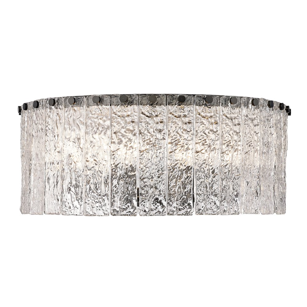 Z-Lite 8 Light Flush Mount. Picture 1