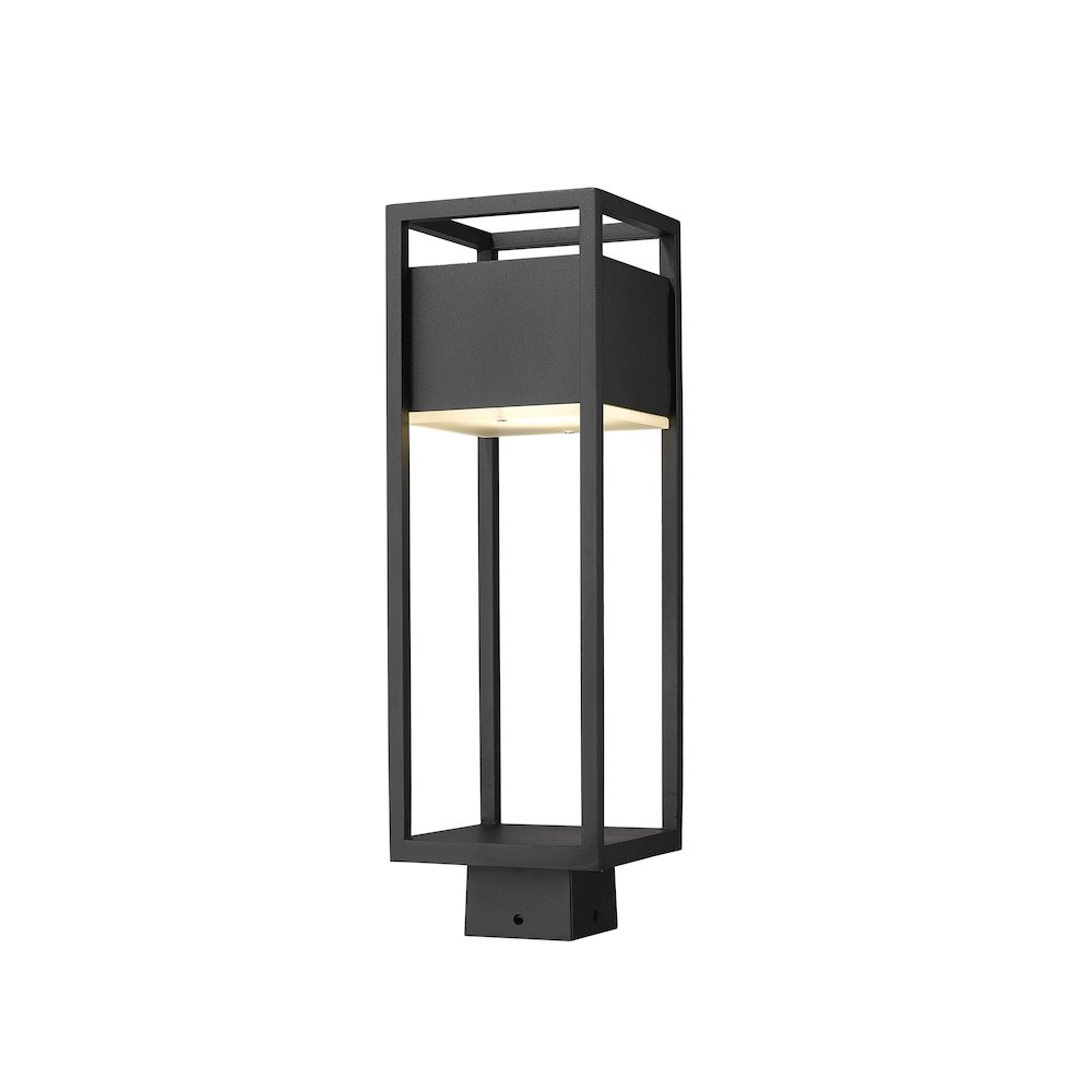 Z-Lite 1 Light Outdoor Post Mount Fixture. Picture 1
