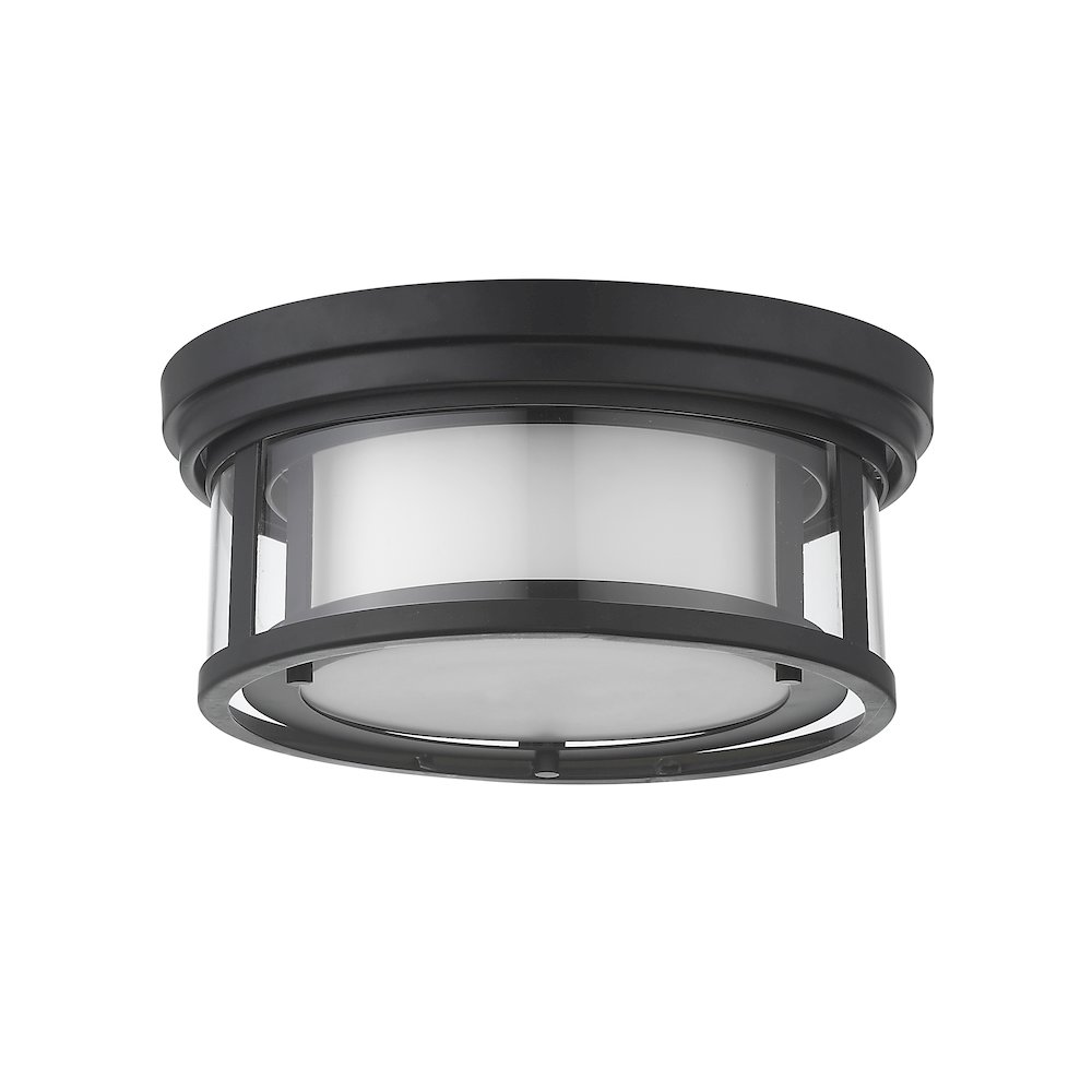 Z-Lite 2 Light Flush Mount. Picture 5