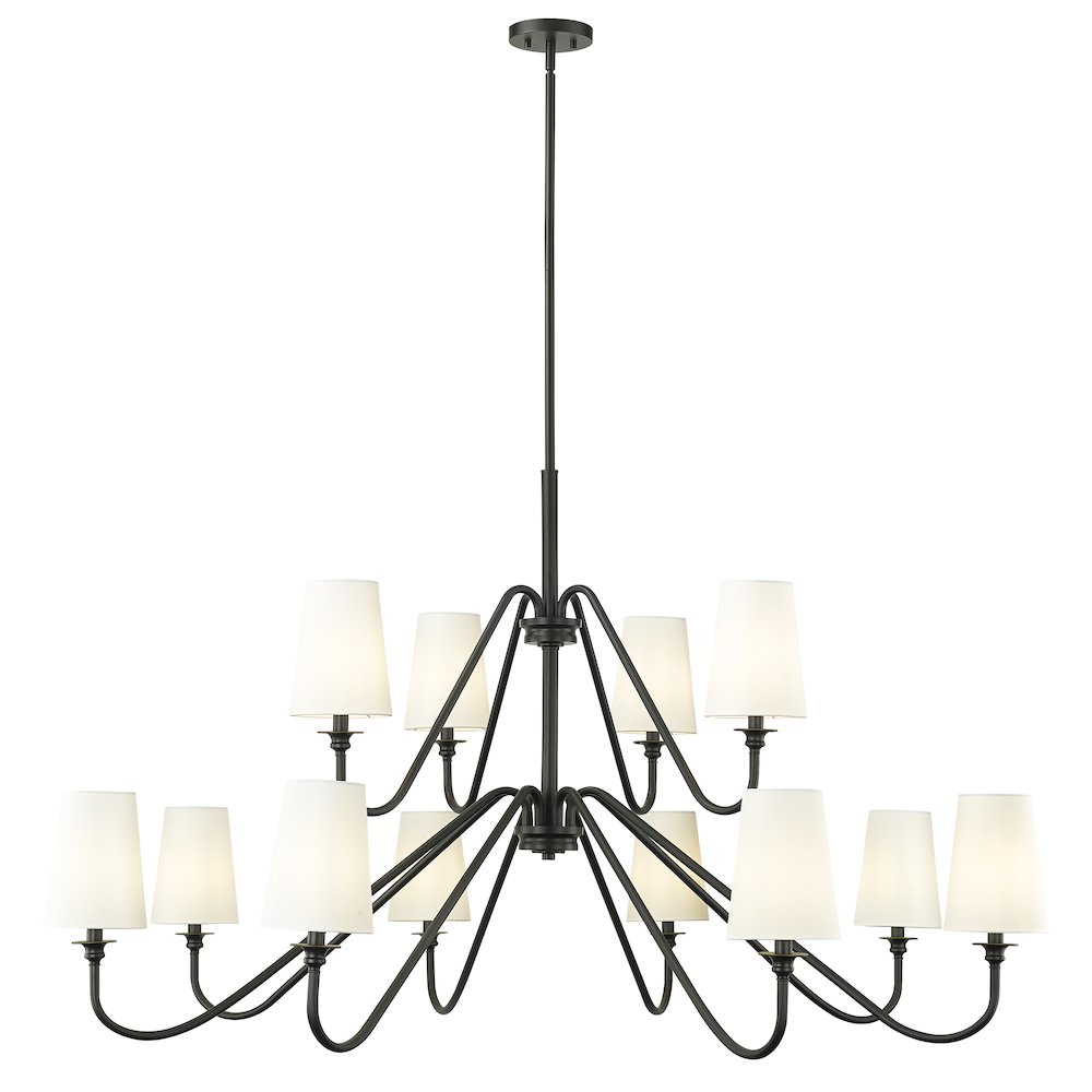 Z-Lite 12 Light Chandelier. Picture 1