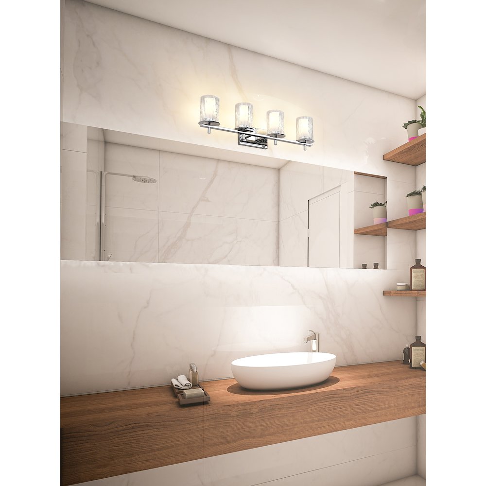 Z-Lite 4 Light Vanity. Picture 7
