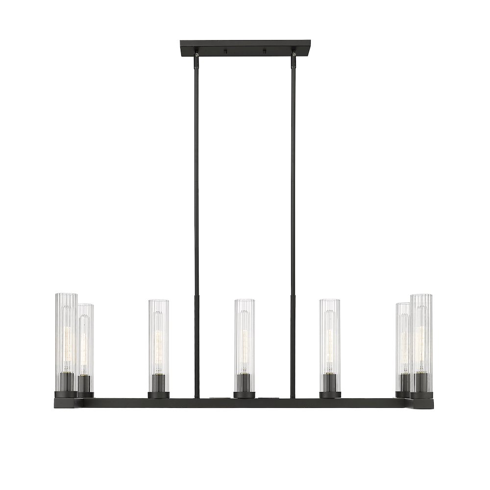 Z-Lite 7 Light Linear Chandelier. Picture 2