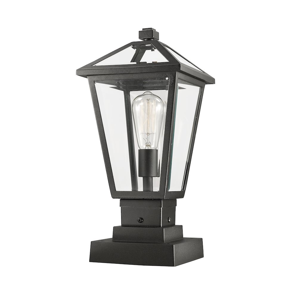 Z-Lite 1 Light Outdoor Pier Mounted Fixture. Picture 2