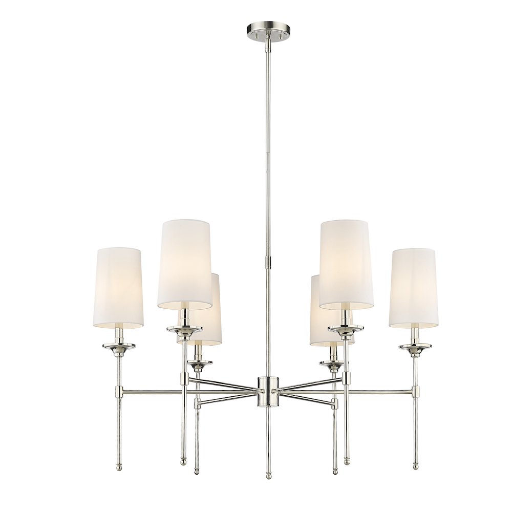 Z-Lite 6 Light Chandelier. Picture 1