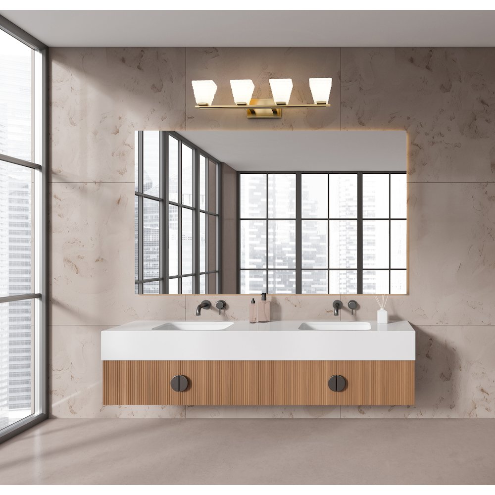 Z-Lite 4 Light Vanity. Picture 7