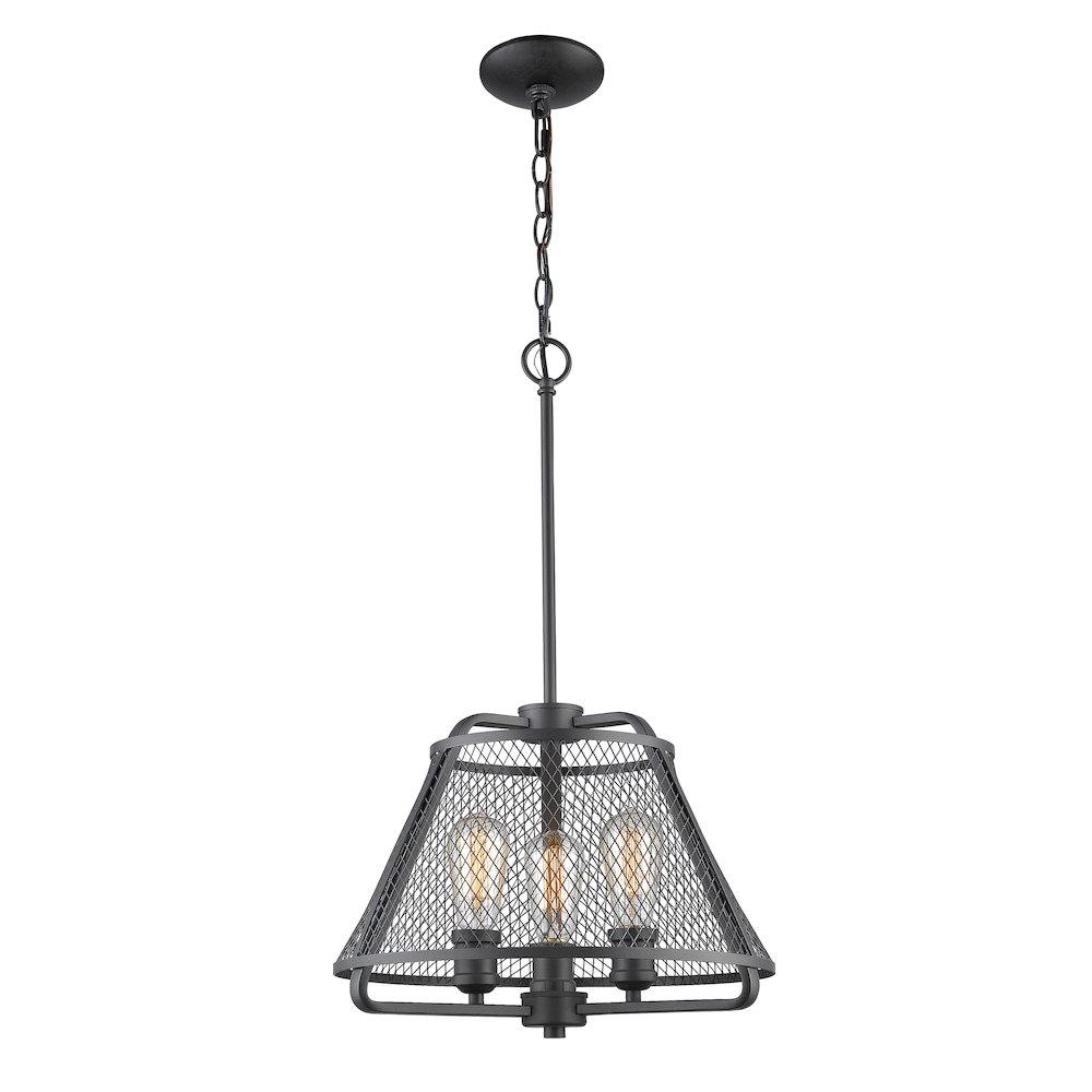 Z-Lite 3 Light Pendant. Picture 1