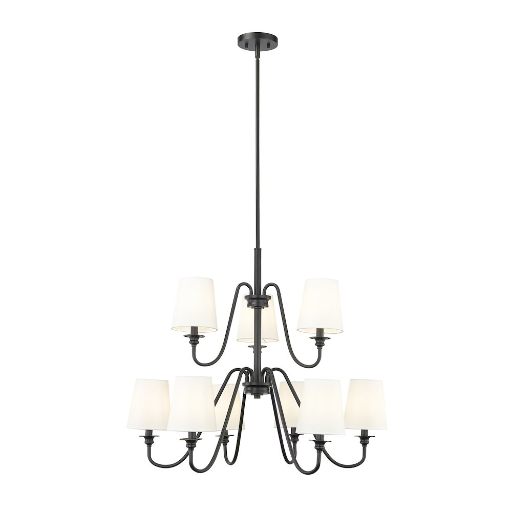 Z-Lite 9 Light Chandelier. Picture 1