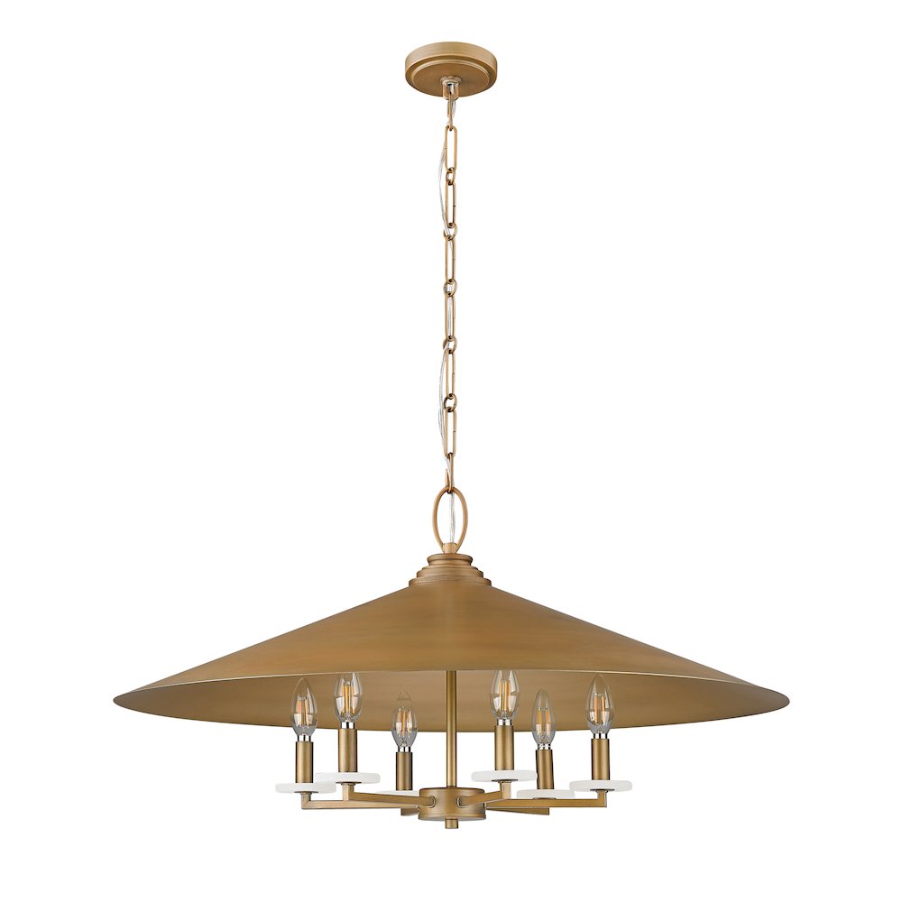 Z-Lite 6 Light Pendant. Picture 5