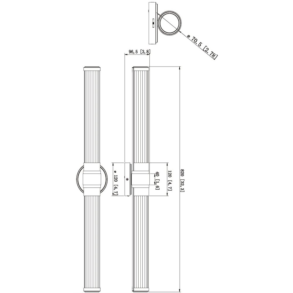 Z-Lite 1 Light Vanity. Picture 8