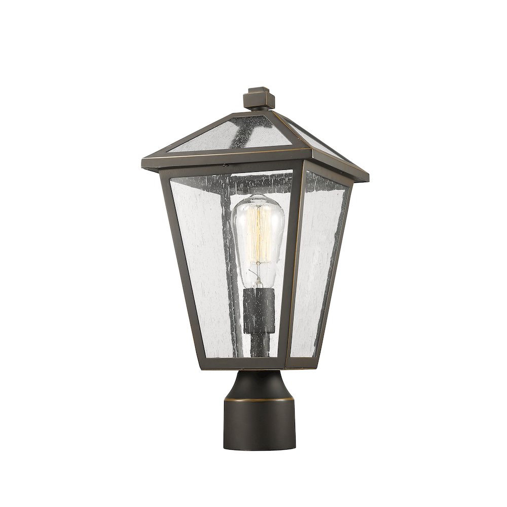 Z-Lite 1 Light Outdoor Post Mount Fixture. Picture 2