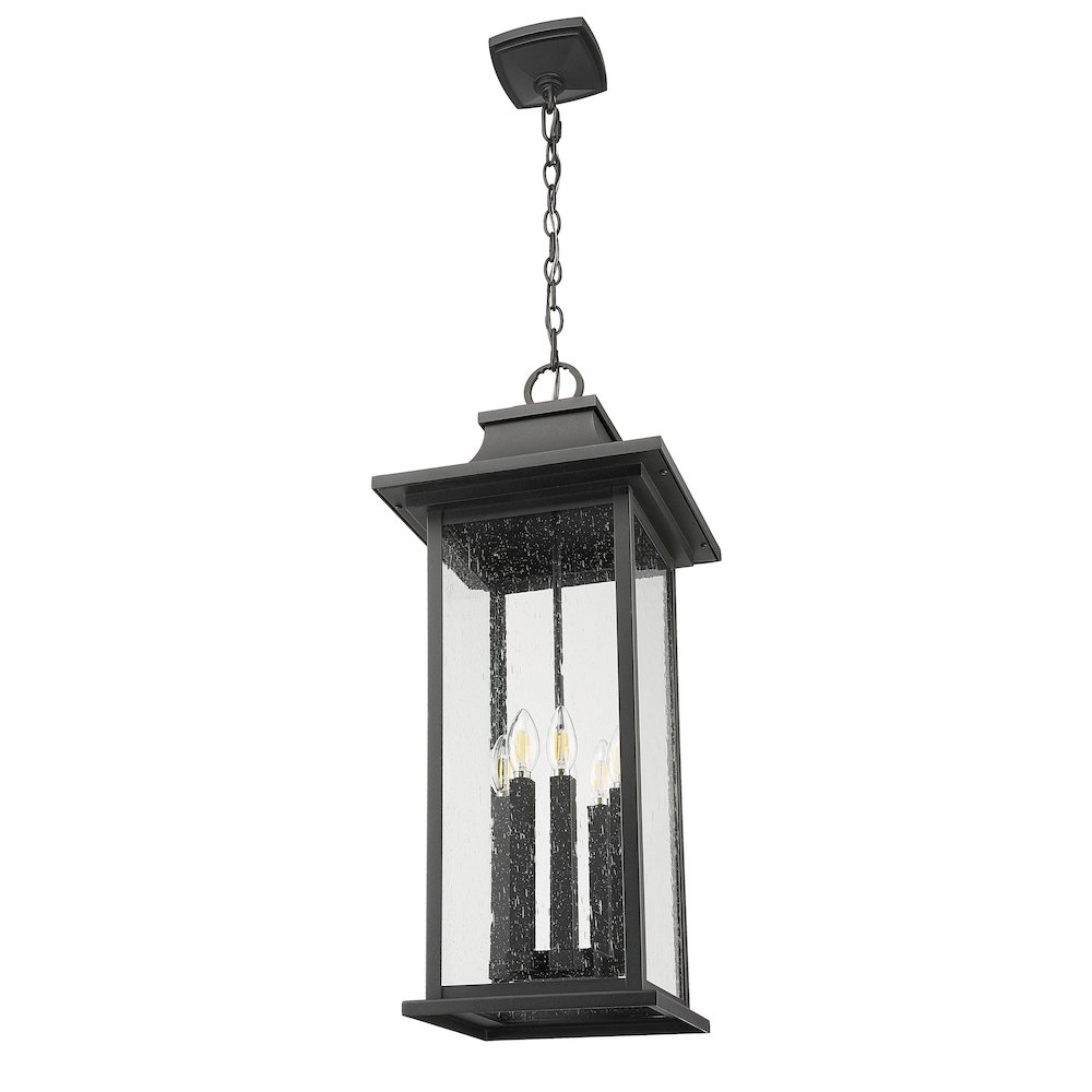 Z-Lite 6 Light Outdoor Chain Mount Ceiling Fixture. Picture 5