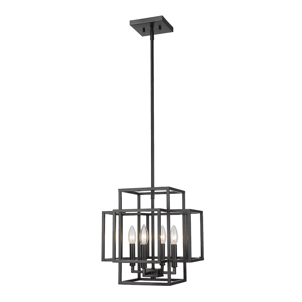 Z-Lite 4 Light Pendant. Picture 1