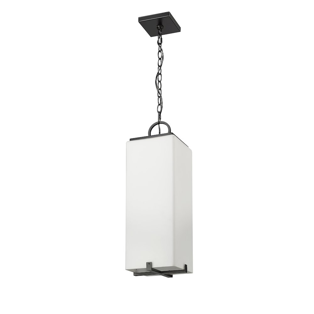 Z-Lite 3 Light Outdoor Chain Mount Ceiling Fixture. Picture 5