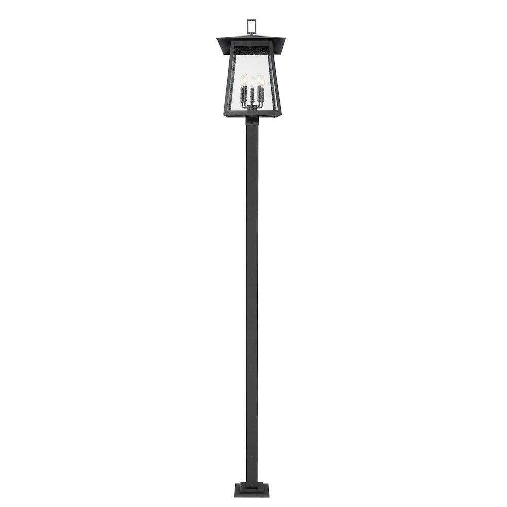 Z-Lite 5 Light Outdoor Post Mounted Fixture. Picture 3