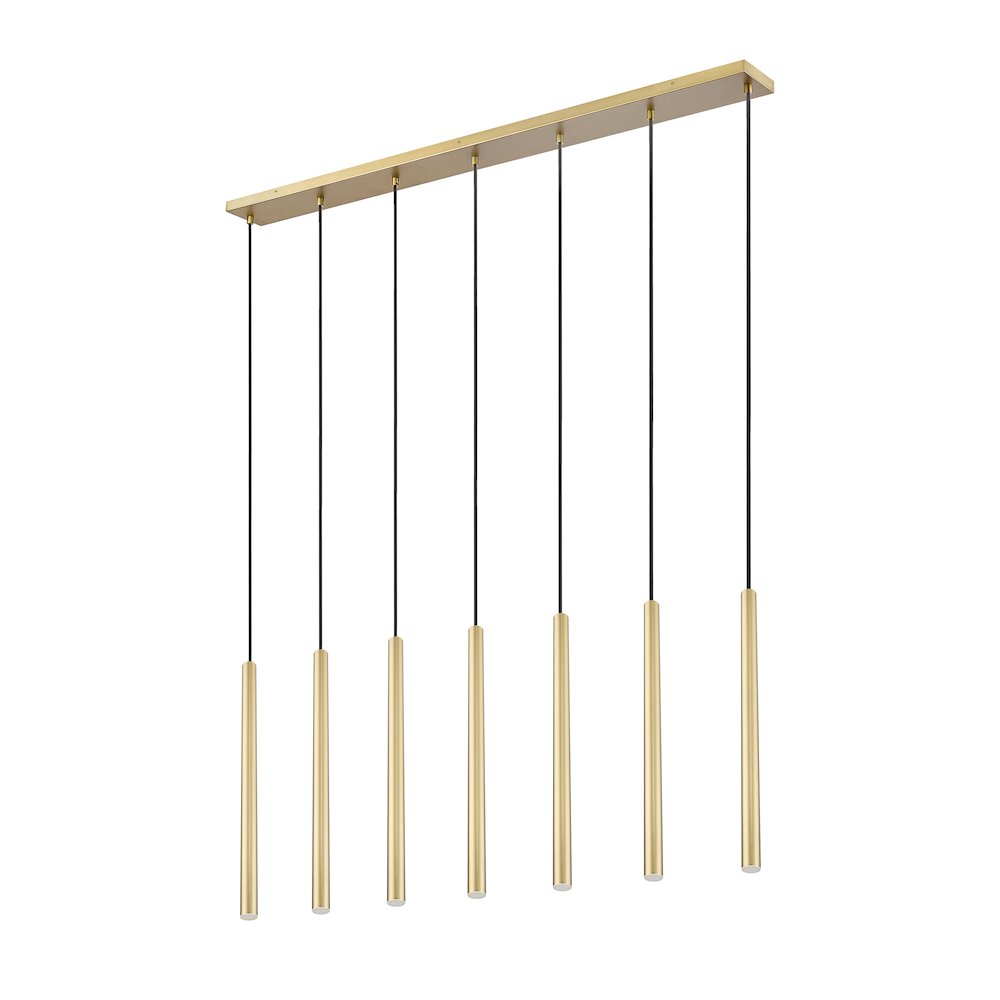 Z-Lite 7 Light Linear Chandelier. Picture 5